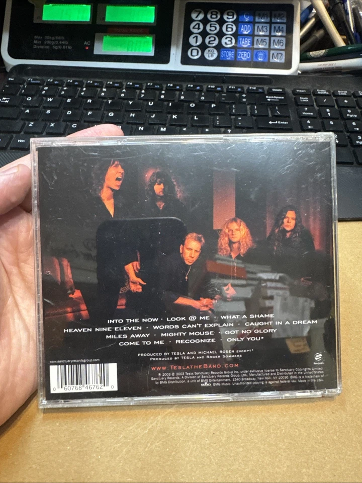 Tesla INTO THE NOW CD Album 2004 Hard Rock Sanctuary Records NO SCRATCHES! Foto 2 de 4