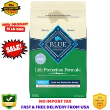 Blue Buffalo Life Protection Formula Adult Dry Dog Food - Lamb&Brown Rice, 15lb