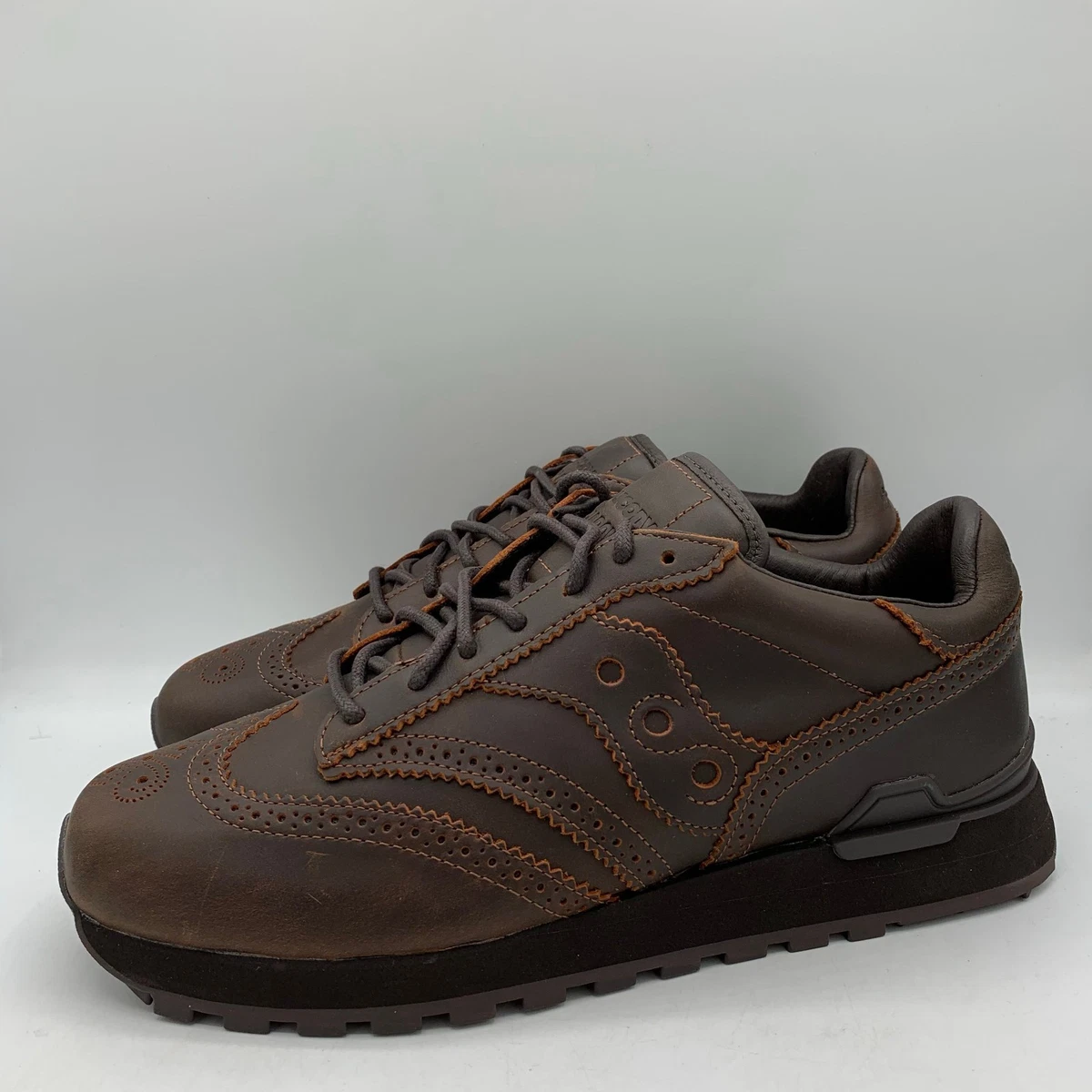 Engineered Garments x Saucony Shadow Original Wingtip Brown for