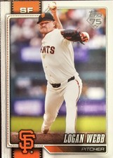 Logan Webb/San Francisco Giants - 2026 Topps Series 1 - #69