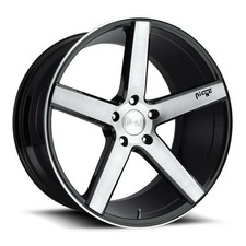 Niche 1pc M124 Milan 18x8 5x4.5 Gloss Black Brushed Wheel 18 40mm Rim Niche 1pc M124 Milan 18x8 5x4.5 Gloss Black Brushed Wheel 18 40mm Rim