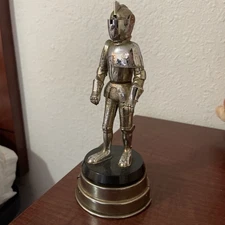 Vintage Knight ￼ Armor Table Top Lighter Orleans Cigarette Cigar Germany 1950’s