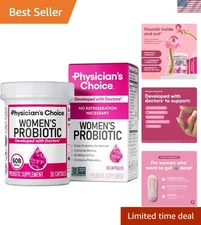 Women’s Probiotics - Balance PH & Digestive Health - 50 Billion CFU, 30 Capsules