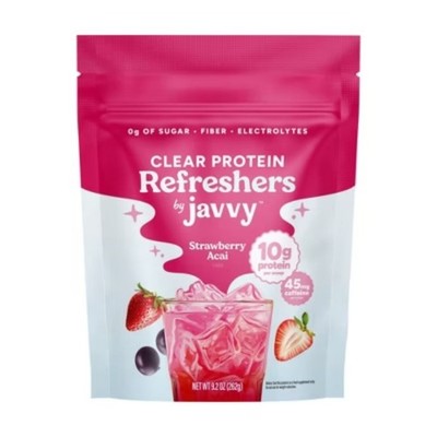 Strawberry Acai Clear Protein Refreshers - 9.2oz