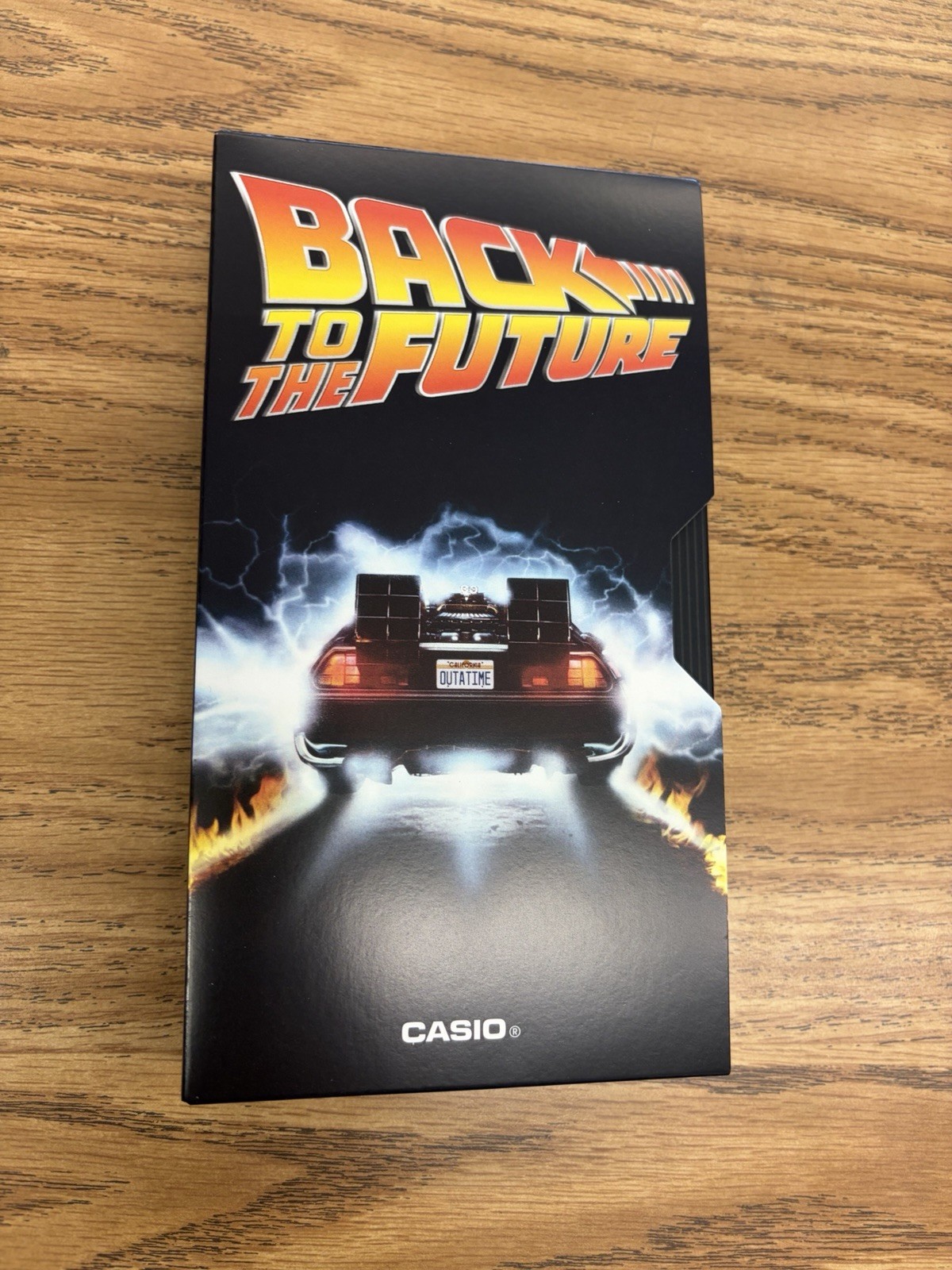 CASIO x Back To The Future - Limited Edition Watch CA-500WEBF-1A Mint