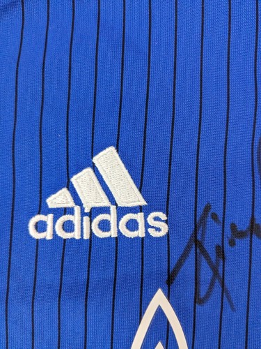 Trikot. Schalke. 2024/25. 28 Orginale Autogramme. Adidas. Kinder. Blau. Gr. 152 - Bild 3 von 8