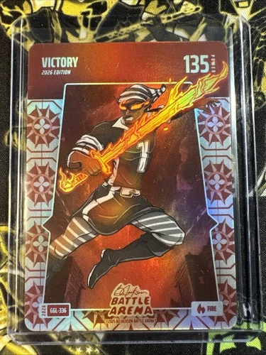 Bo Jackson Battle Arena Victory Fire Great Grandma’s Linoleum Wemby GGL-336🔥