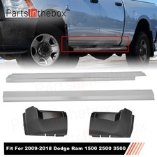 For 09-18 Dodge Ram Quad Cab 1500 2500 3500 Outer Rocker Panel Cab Corner Pair