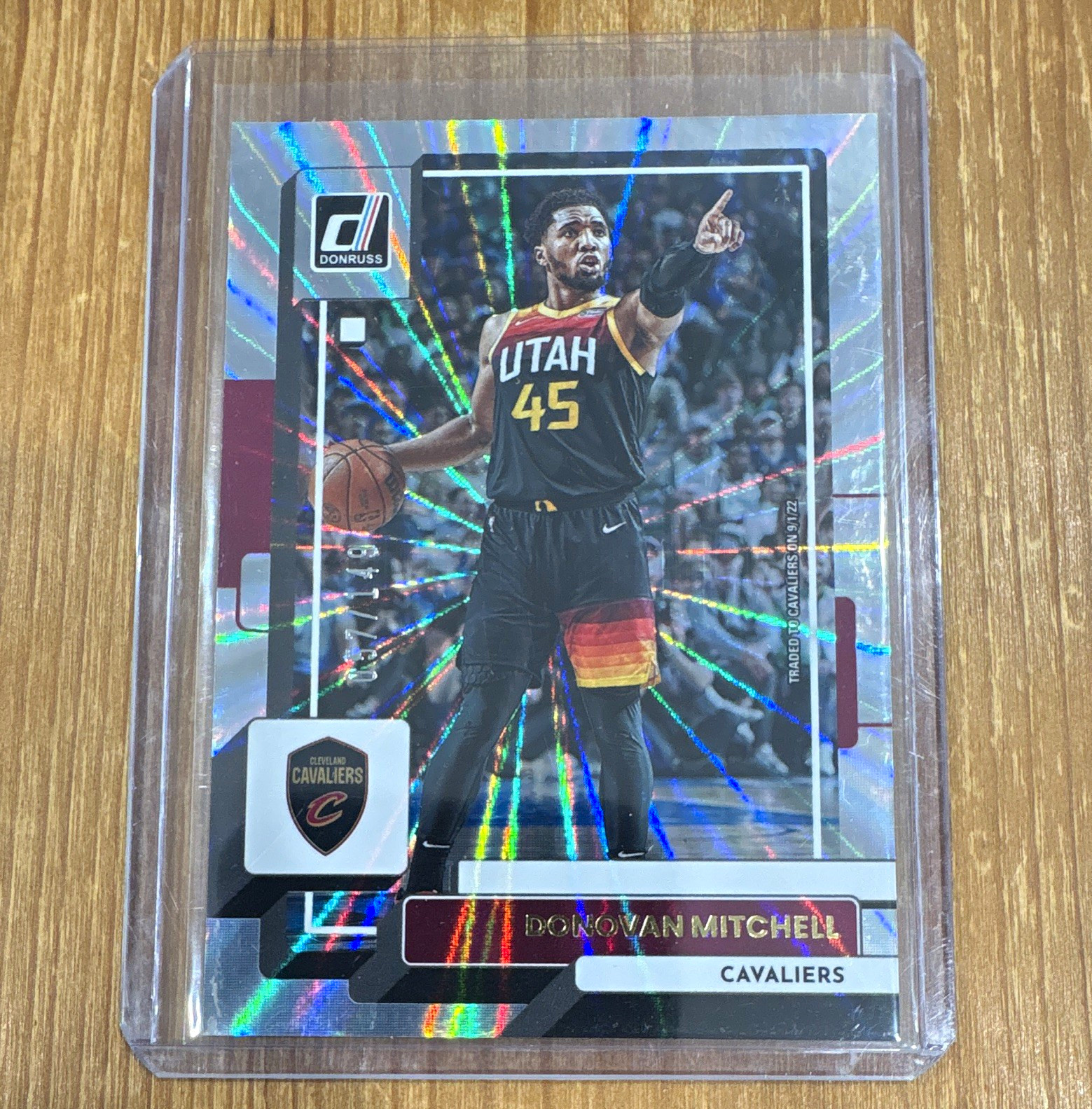 Panini 2022-23 Donruss Donovan Mitchell Cavaliers #111 Parallel /149