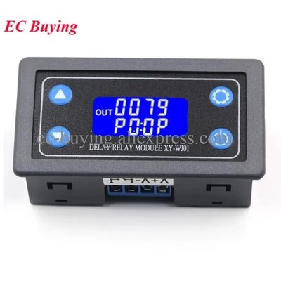 DC12V Timer Relay Module LED Digital Delay Programmable Cycle Switch Indoor #md