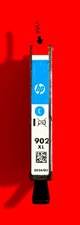 New Open Box Genuine HP 902XL C T6M02AN High Yield Cyan Ink Cartridge 03/26