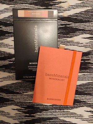 BURNISHED BareMinerals Mineralist Eyeshadow Palette Pigmented Blendable VeganNIB