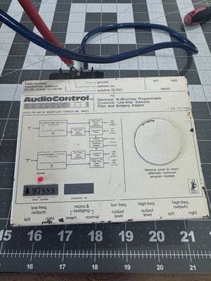 Audio Control Two Way Crossover Model 2XS! Old school! Made In USA. Tested!