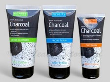 Beauty Formulas Charcoal Detox Cleanser | Facial Scrub | Clay Mask