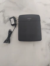 Linksys E1200 300 Mbps 4-Port 10/100 Wireless N Router Tested Working