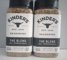 Kinder's® The Blend Seasoning Salt, Pepper and Garlic 14.5 oz. (2 Pack)