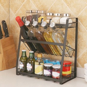 3 Tier Tilt Down Kitchen Storage Spice Rack Drawer 24 Pantry