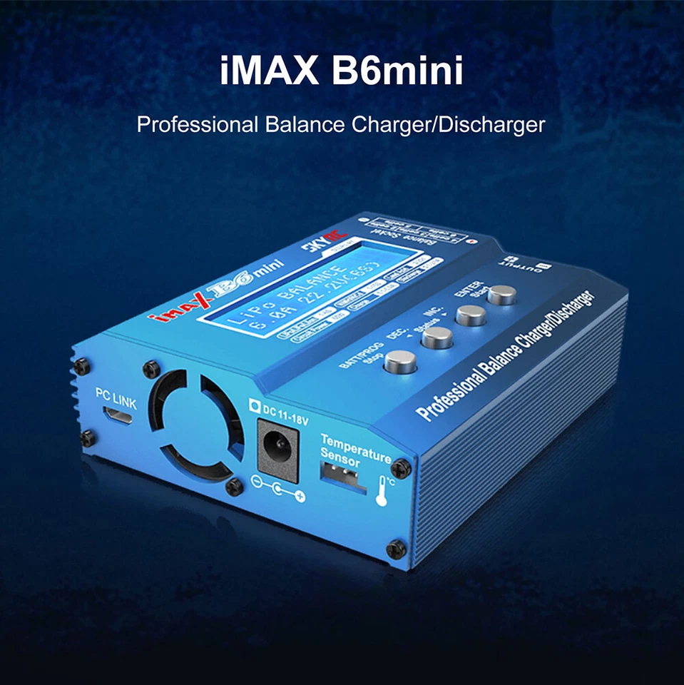 SKYRC IMAX B6 EVO B6 V2 B6 Mini B6AC V2 LiPo Battery Balance Charger Discharger - Image 2 of 4