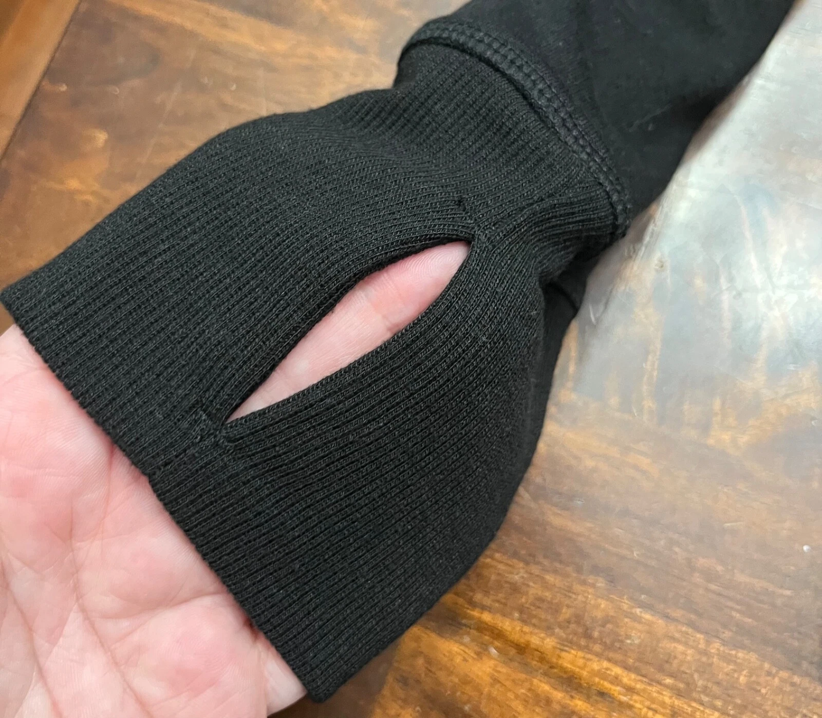 yogalicious long sleeve athletic thumbholes shirt