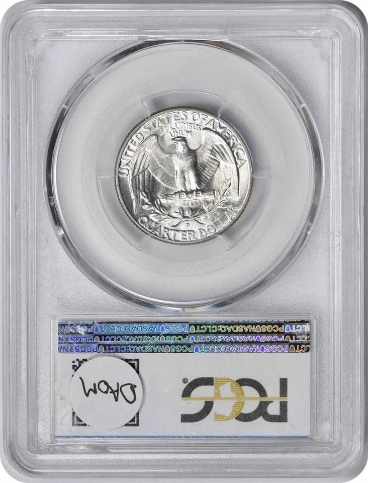 1945-D Washington Silver Quarter MS67 PCGS (CAC) - Image 2 of 2