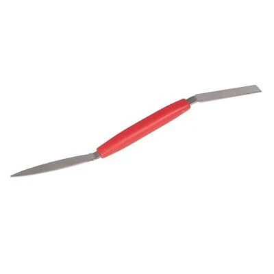 TOOLZONE Small Square And Leaf Finishing Trowel Pointing Tool For Filling 8 x 192mm