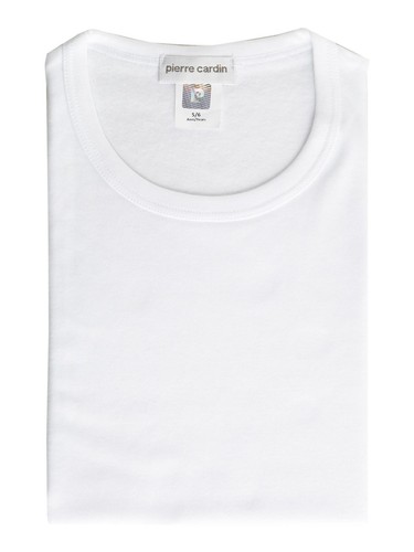 Pierre Cardin Boys' Short Sleeve Crew Neck Tank Top Warm Cotton PCK060 - Picture 2 of 2