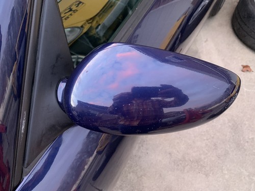 Genuine Porsche 996 911 986 Boxster Left + Right Side Door Mirrors Complete Blue - Bild 8 von 10