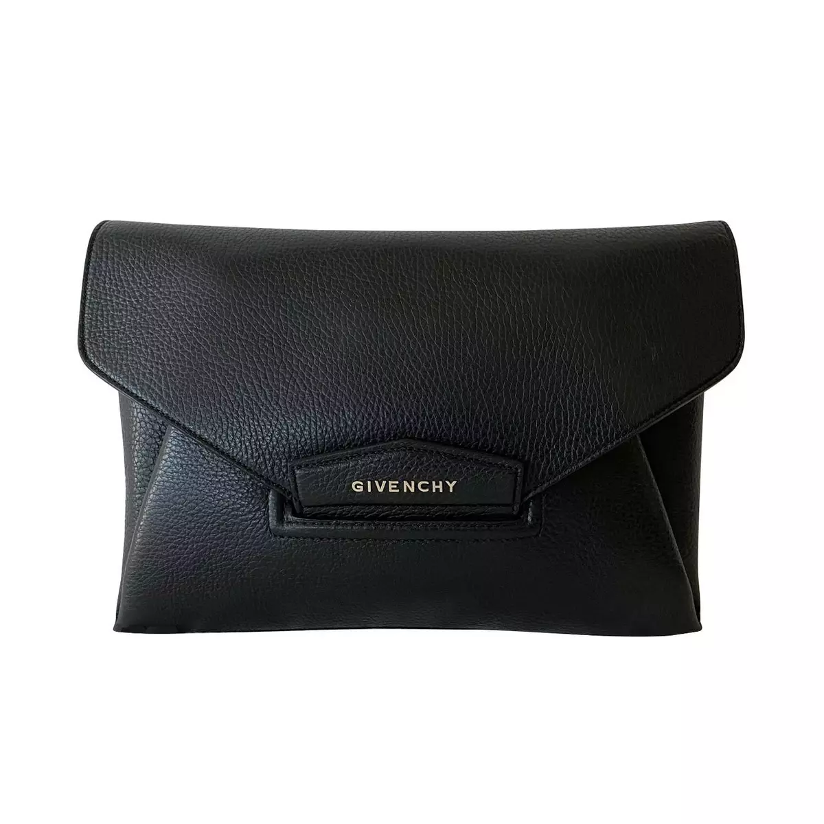 Givenchy Antigona Envelope Clutch Grained Leather (Varied Colors