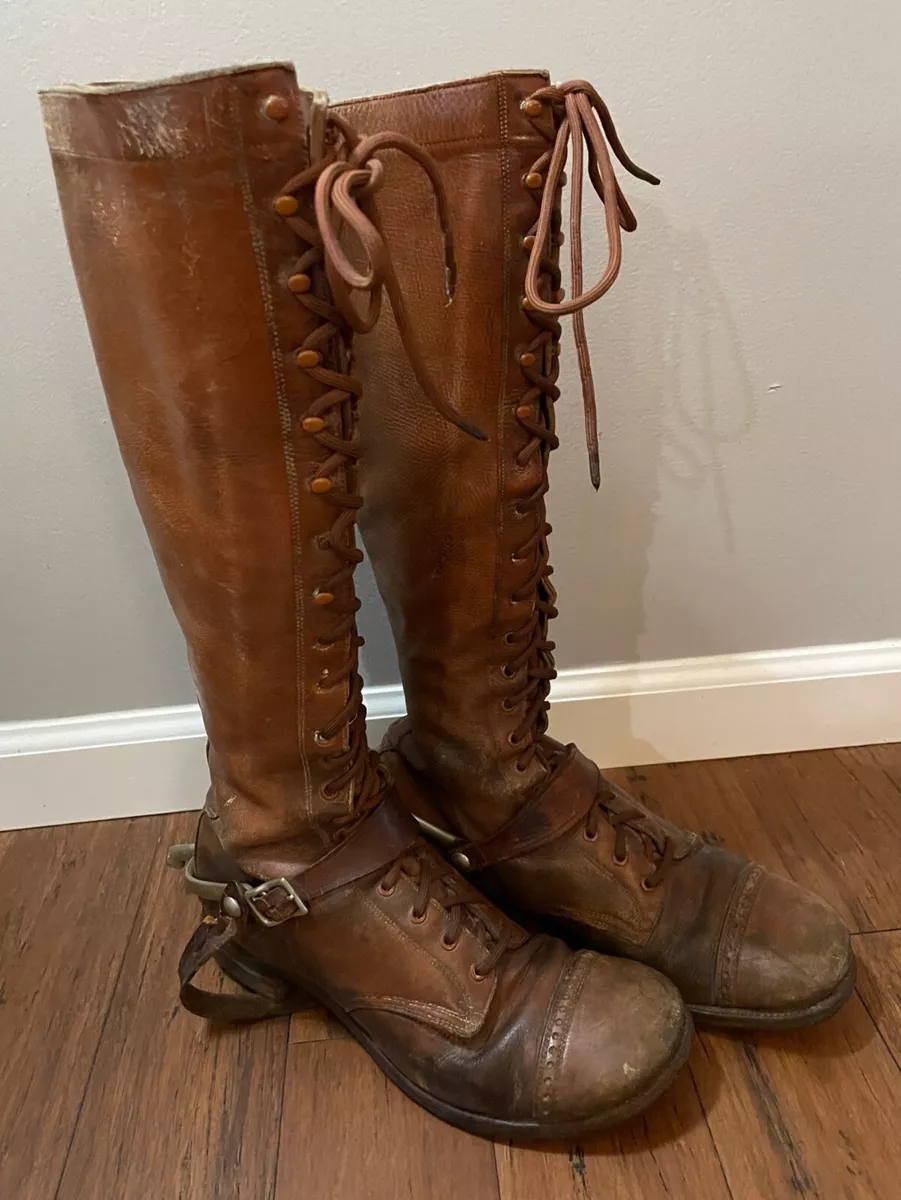 Riding boots with spurs store
