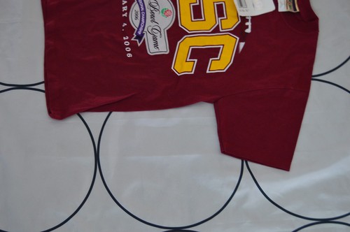 USC TROJANS NCAA TShirt Red 2006 ROSE BOWL National Championship Youth Large☕B4 - Picture 5 of 11