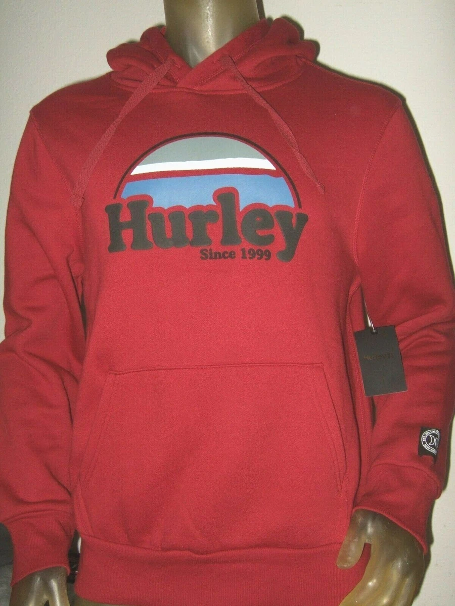 Red hurley best sale hoodie