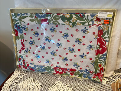 NOS 2005  Cotton Placemat  Corelle CorningWare Coordinates 13 x 19'' Set of 4