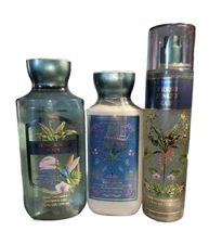Bath & Body Works FRESH JUNGLE RAIN Shower Gel, Body Lotion, Mist 3 Pc Set BBW