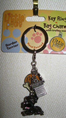 LITTLE PAWS KEYRING/BAG CHARM - ASSORTED DOG BREEDS - PLEASE CHOOSE - BRAND NEW - Picture 14 of 20