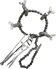 Sawyer - Mini Chain Clamp - Heavy Duty Pipe Vise for Welding, Repair, Stainless 