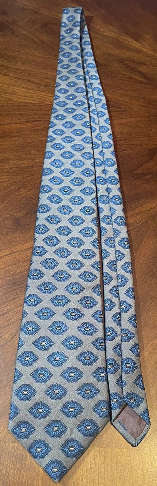 Vintage Botany 500 Blue 95% Polyester 5% Silk Men’s Neck Tie - Image 3 of 4