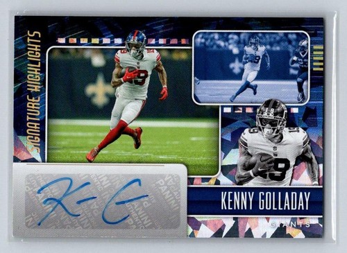 2023 Panini Phoenix #SH84 Kenny Golladay Signature Highlights