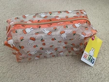 Miffy Daiso Cosmetic Makeup Case Orange 