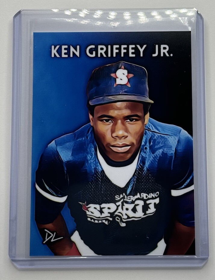 Ken Griffey Jr. Limited Edition Artist Signed San Bernardino Spirit Card  6/10 | eBay