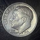 1961 D Roosevelt Dime 90% Silver 10