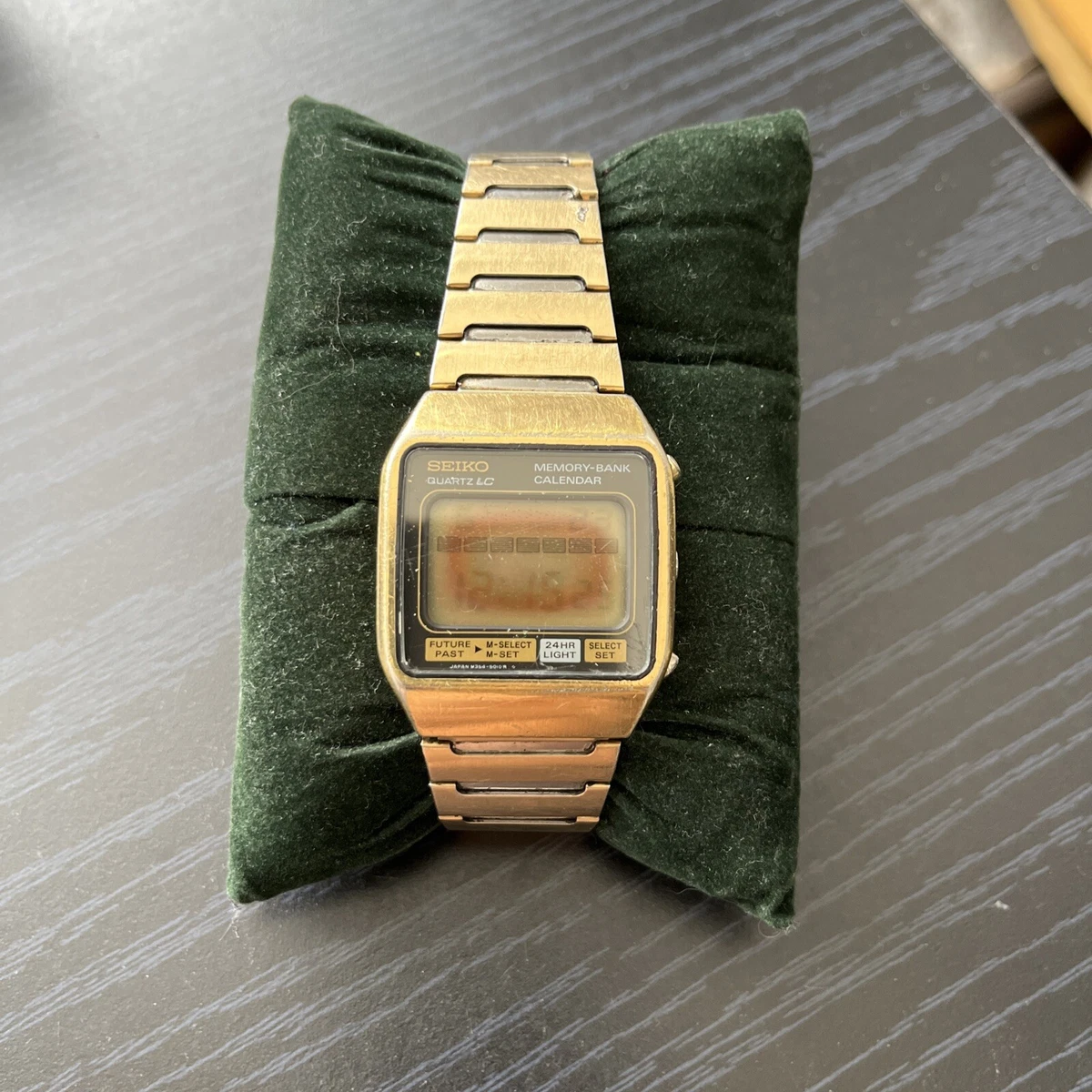 Seiko m354 clearance memory bank calendar