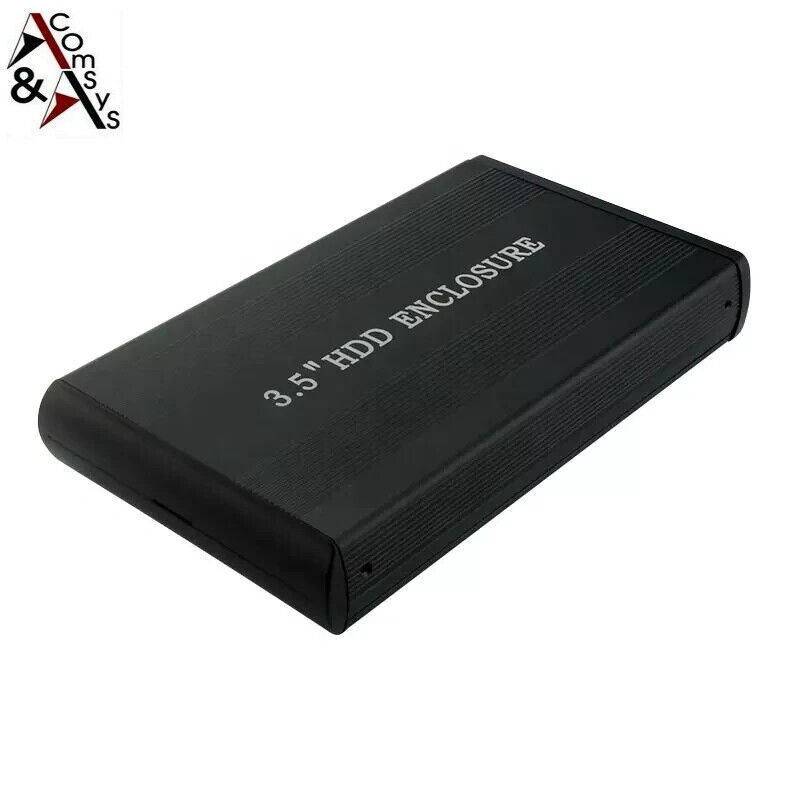 3.5 Extern IDE Festplattengehäuse HDD USB 2.0 Externes Gehäuse Case Festplatte