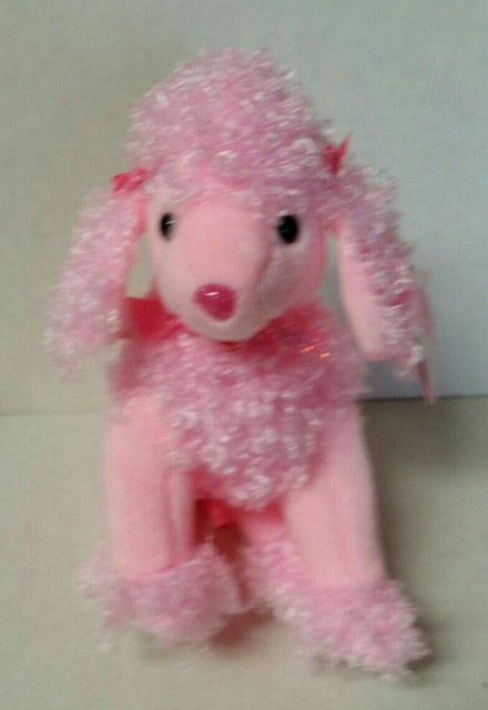 pink poodle beanie baby