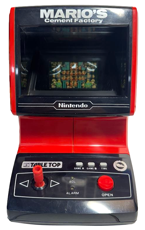 Nintendo Game & Watch Game - Mario's Cement Factory Tabletop