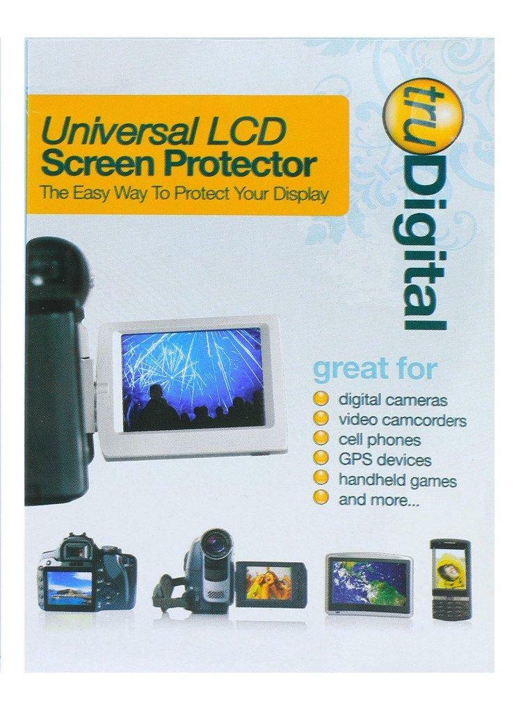 Universal LCD Screen Protector x 3 for DSLR, Sat Navs, Dash Cams, PDA's & Phones