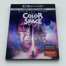 Color Out of Space (Ultra HD, Bluray 2019) With Slipcover