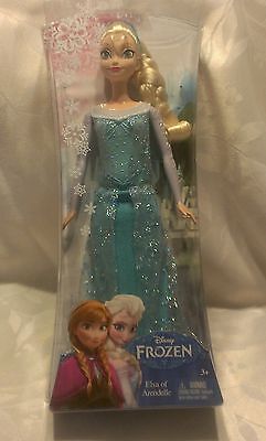 NEW Disney Frozen Sparkle Princess Elsa Doll By Mattel NIB EBay