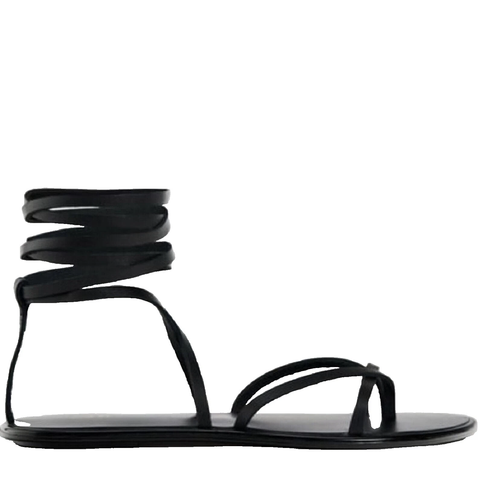 Zara Black Sandals for Women