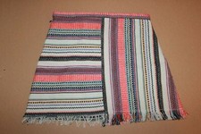 Zara Trafaluc Woven Multi Color Mini Skirt Fringe Women's Size S