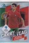 2022 Topps Bowman Chrome No. CF-9 Eduardo Quaresma Carry the Flag Refractor
